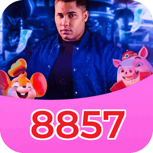 Interface do aplicativo 8857 mostrando jogos disponíveis no iOS e Android
